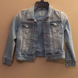 Zara girls jean jacket